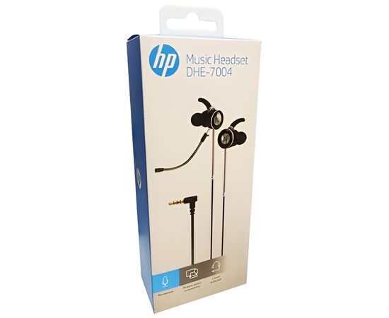 Наушники HP DHE-7004 Black (DHE-7004BK), изображение 4 Наушники HP DHE-7004 Black (DHE-7004BK), изображение 4