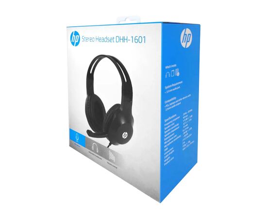 Навушники HP DHH-1601 Black (DHH-1601), зображення 6 Навушники HP DHH-1601 Black (DHH-1601), зображення 6