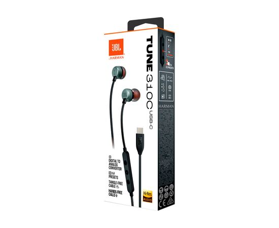 Навушники JBL Tune 310C USB-C Black (JBLT310CBLK), зображення 8 Навушники JBL Tune 310C USB-C Black (JBLT310CBLK), зображення 8