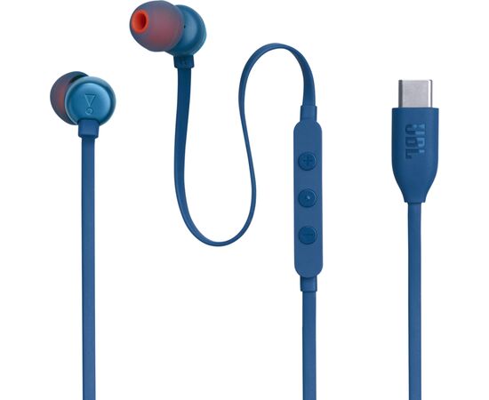 Навушники JBL Tune 310C USB-C Blue (JBLT310CBLU), зображення 2 Навушники JBL Tune 310C USB-C Blue (JBLT310CBLU), зображення 2