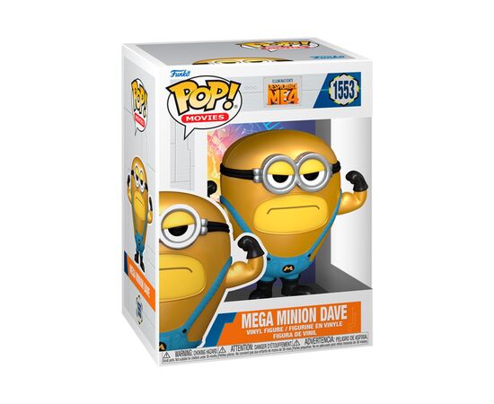 Фигурка Funko Pop серии Гадкий я 4 - Супер Дейв (76049), изображение 2 Фигурка Funko Pop серии Гадкий я 4 - Супер Дейв (76049), изображение 2