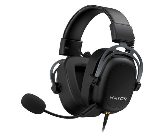 Наушники Hator Hypergang 2 USB 7.1 Titanium Edition (HTA-945), изображение 2 Наушники Hator Hypergang 2 USB 7.1 Titanium Edition (HTA-945), изображение 2