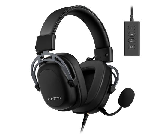 Наушники Hator Hypergang 2 USB 7.1 Titanium Edition (HTA-945)
