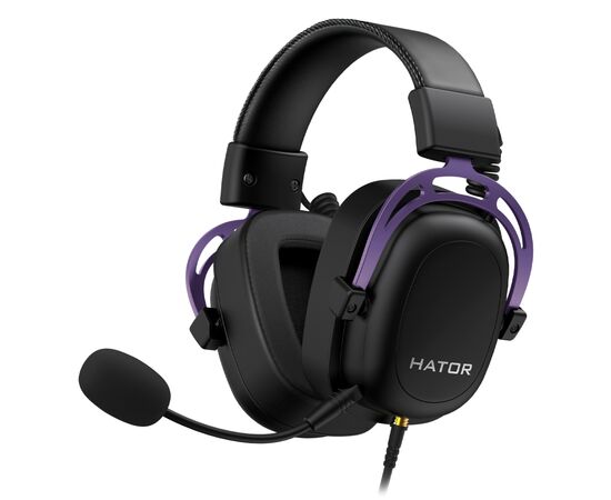 Наушники Hator Hypergang 2 Lavander Edition (HTA-914), изображение 2 Наушники Hator Hypergang 2 Lavander Edition (HTA-914), изображение 2