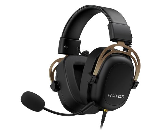 Наушники Hator Hypergang 2 Gold Edition (HTA-916), изображение 2 Наушники Hator Hypergang 2 Gold Edition (HTA-916), изображение 2