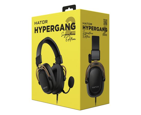 Наушники Hator Hypergang 2 Gold Edition (HTA-916), изображение 5 Наушники Hator Hypergang 2 Gold Edition (HTA-916), изображение 5