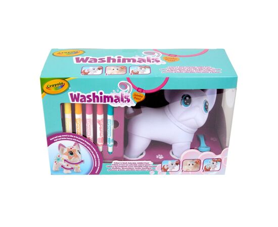Набор для творчества Crayola Washimals Пес-великан С фломастерами 5 шт (74-0227), изображение 6 Набор для творчества Crayola Washimals Пес-великан С фломастерами 5 шт (74-0227), изображение 6