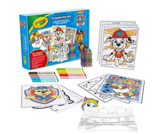 Набор для творчества Crayola Paw Patrol 5 в 1 Большой (04-2940), изображение 2 Набор для творчества Crayola Paw Patrol 5 в 1 Большой (04-2940), изображение 2