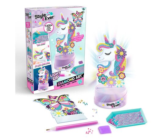 Набор для творчества Canal Toys Style 4 Ever Diamond Art Деко с подсветкой (OFG299), изображение 3 Набор для творчества Canal Toys Style 4 Ever Diamond Art Деко с подсветкой (OFG299), изображение 3