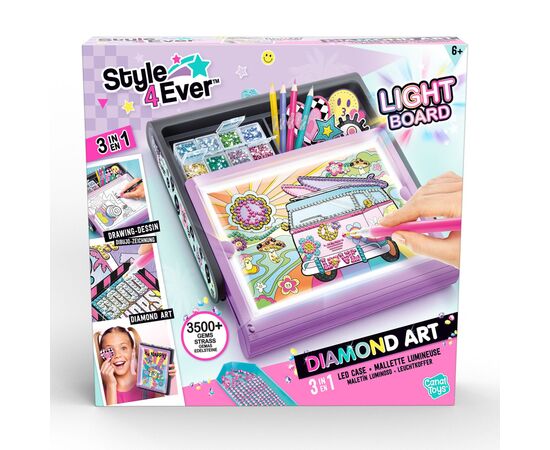 Набор для творчества Canal Toys Style 4 Ever Diamond Art Фабрика с подсветкой (OFG300), изображение 5 Набор для творчества Canal Toys Style 4 Ever Diamond Art Фабрика с подсветкой (OFG300), изображение 5
