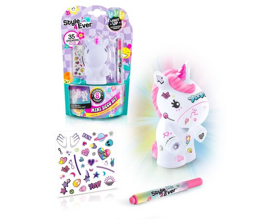 Набор для творчества Canal Toys Style 4 Ever Мой любимец Единорог Блестка S (OFG267/1), изображение 3 Набор для творчества Canal Toys Style 4 Ever Мой любимец Единорог Блестка S (OFG267/1), изображение 3
