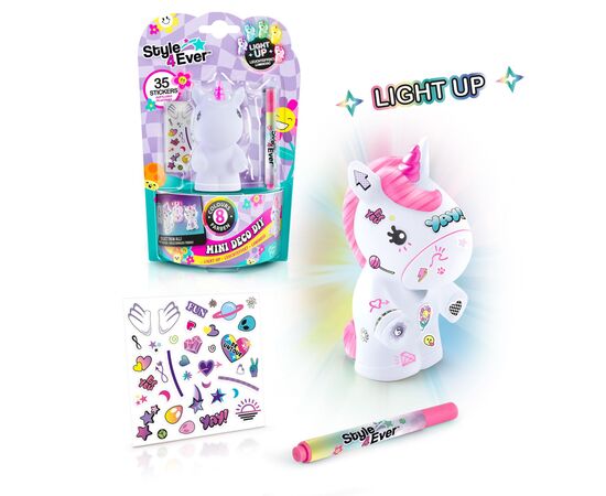 Набор для творчества Canal Toys Style 4 Ever Мой любимец Единорог Блестка S (OFG267/1), изображение 4 Набор для творчества Canal Toys Style 4 Ever Мой любимец Единорог Блестка S (OFG267/1), изображение 4