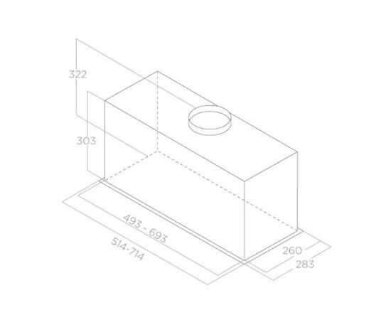 Вытяжка кухонная Elica ENTER WH/A/52, изображение 4