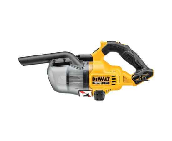 Пылесос строительный DeWALT 18 B XR Li-lon, диаметр шланга 31,8 мм, 21,7 л/с, 1.5 кг (без АКБ и ЗУ) (DCV501LN), изображение 2 Пылесос строительный DeWALT 18 B XR Li-lon, диаметр шланга 31,8 мм, 21,7 л/с, 1.5 кг (без АКБ и ЗУ) (DCV501LN), изображение 2