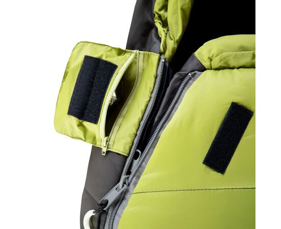 Спальний мішок Tramp Fjord Long кокон лівий green/grey (UTRS-094L-L), зображення 6