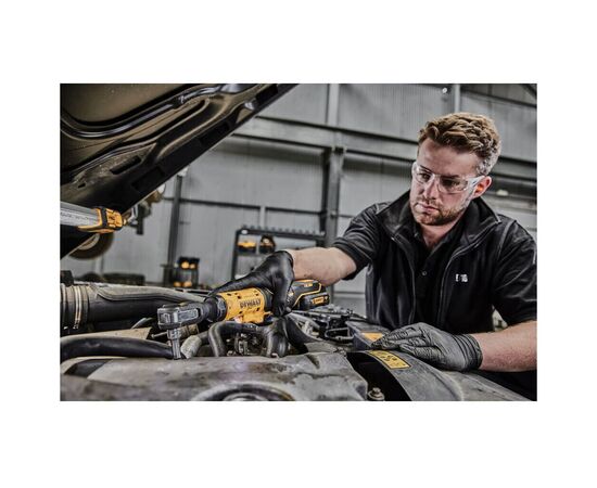 Гайковерт DeWALT угловой 12 В XR Li-lon 3Ah, бесщеточный, 54 Нм (DCF504L1G), изображение 5 Гайковерт DeWALT угловой 12 В XR Li-lon 3Ah, бесщеточный, 54 Нм (DCF504L1G), изображение 5