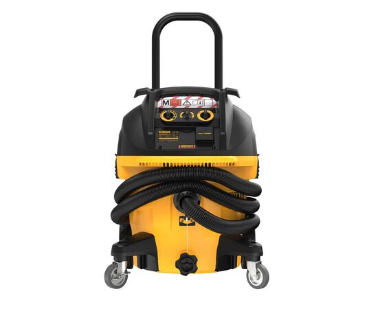 Пылесос строительный DeWALT 1400 Вт, шланг 4.6 м, 38 л, 15 кг (DWV905M), изображение 2 Пылесос строительный DeWALT 1400 Вт, шланг 4.6 м, 38 л, 15 кг (DWV905M), изображение 2