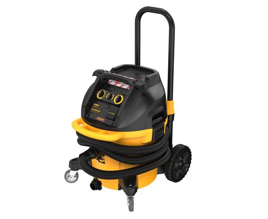 Пылесос строительный DeWALT 1400 Вт, шланг 4.6 м, 38 л, 15 кг (DWV905M), изображение 3 Пылесос строительный DeWALT 1400 Вт, шланг 4.6 м, 38 л, 15 кг (DWV905M), изображение 3