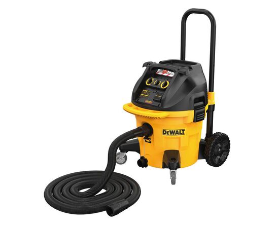Пылесос строительный DeWALT 1400 Вт, шланг 4.6 м, 38 л, 15 кг (DWV905M), изображение 5 Пылесос строительный DeWALT 1400 Вт, шланг 4.6 м, 38 л, 15 кг (DWV905M), изображение 5