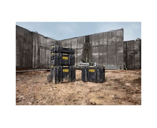 Ящик для инструментов DeWALT комплект TOUGHSYSTEM 2.0, DS450,DS300,DS150 (DWST83402-1), изображение 5 Ящик для инструментов DeWALT комплект TOUGHSYSTEM 2.0, DS450,DS300,DS150 (DWST83402-1), изображение 5