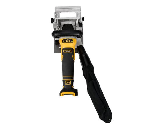 Фрезер DeWALT ламельный, XR Li-Ion 18 В, 8000 об/мин, фрезы 102 мм, TSTAK (без АКБ та ЗП) (DCW682NT), изображение 3 Фрезер DeWALT ламельный, XR Li-Ion 18 В, 8000 об/мин, фрезы 102 мм, TSTAK (без АКБ та ЗП) (DCW682NT), изображение 3