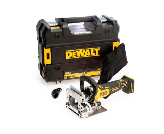 Фрезер DeWALT ламельный, XR Li-Ion 18 В, 8000 об/мин, фрезы 102 мм, TSTAK (без АКБ та ЗП) (DCW682NT)