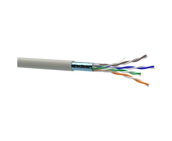 Кабель мережевий OK-Net FTP cat.5e LSFROH, 305м (КПВнг-HFЭ-ВП(200) 4*2*0,51), зображення 2 Кабель мережевий OK-Net FTP cat.5e LSFROH, 305м (КПВнг-HFЭ-ВП(200) 4*2*0,51), зображення 2