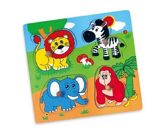 Развивающая игрушка Viga Toys Дикие животные (59563)
