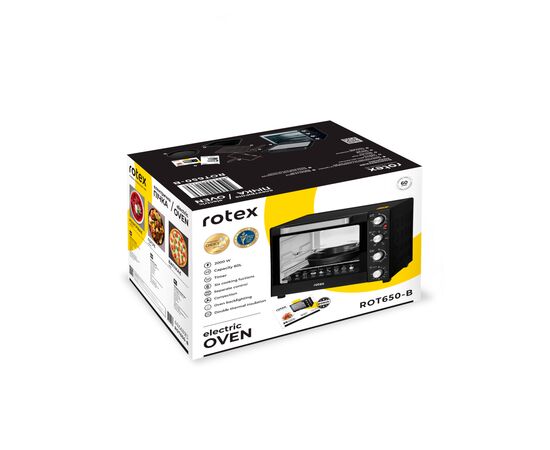 Электропечь Rotex ROT650-B, изображение 12 Электропечь Rotex ROT650-B, изображение 12