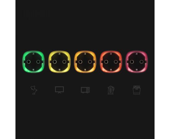 Умная розетка Ajax Socket /чёрная (Socket /чорна), изображение 10 Умная розетка Ajax Socket /чёрная (Socket /чорна), изображение 10