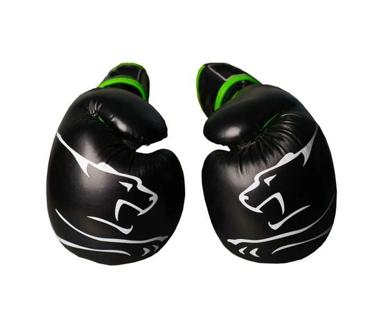 Боксерские перчатки PowerPlay 3018 12oz Black/Green (PP_3018_12oz_Black/Green), изображение 2 Боксерские перчатки PowerPlay 3018 12oz Black/Green (PP_3018_12oz_Black/Green), изображение 2