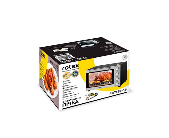 Электропечь Rotex ROT452-CB, изображение 12 Электропечь Rotex ROT452-CB, изображение 12