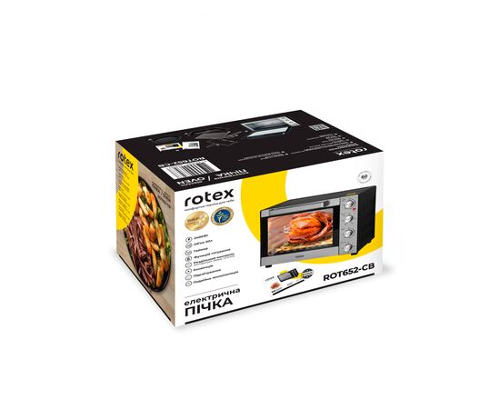 Электропечь Rotex ROT652-CB, изображение 12 Электропечь Rotex ROT652-CB, изображение 12