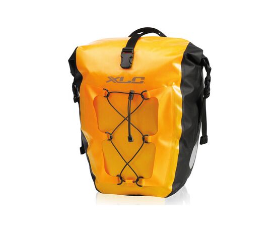 Велосумка на багажник XLC Комплект 2 шт 21 x 18 x 46 см Yellow (2501770602)