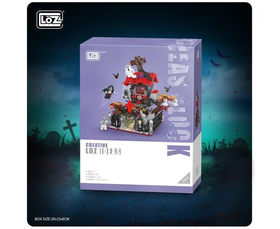 Конструктор LOZ mini Дом с привидениями (1251), изображение 2 Конструктор LOZ mini Дом с привидениями (1251), изображение 2