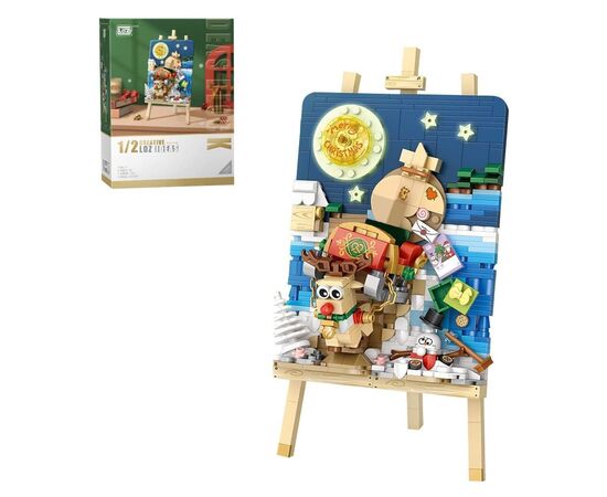 Конструктор LOZ mini Sleigh car без фигурок (1282), изображение 4 Конструктор LOZ mini Sleigh car без фигурок (1282), изображение 4