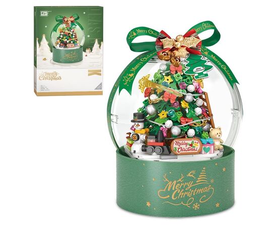 Конструктор LOZ mini Рождественская елка без фигурок (1304), изображение 2 Конструктор LOZ mini Рождественская елка без фигурок (1304), изображение 2