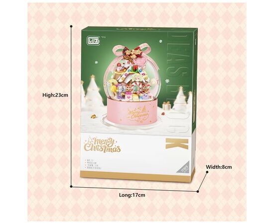 Конструктор LOZ mini Конфетный домик без фигурок (1305), изображение 4 Конструктор LOZ mini Конфетный домик без фигурок (1305), изображение 4