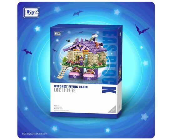 Конструктор LOZ mini Летающий домик ведьмы (2203), изображение 3 Конструктор LOZ mini Летающий домик ведьмы (2203), изображение 3