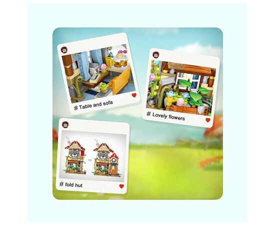 Конструктор LOZ mini Лесная хижина (1225), изображение 2 Конструктор LOZ mini Лесная хижина (1225), изображение 2