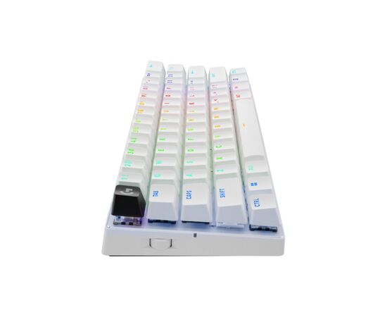 Клавиатура Logitech G Pro X 60 Lightspeed GX Tactile Wireless/Bluetooth UA White (920-011930), изображение 4 Клавиатура Logitech G Pro X 60 Lightspeed GX Tactile Wireless/Bluetooth UA White (920-011930), изображение 4