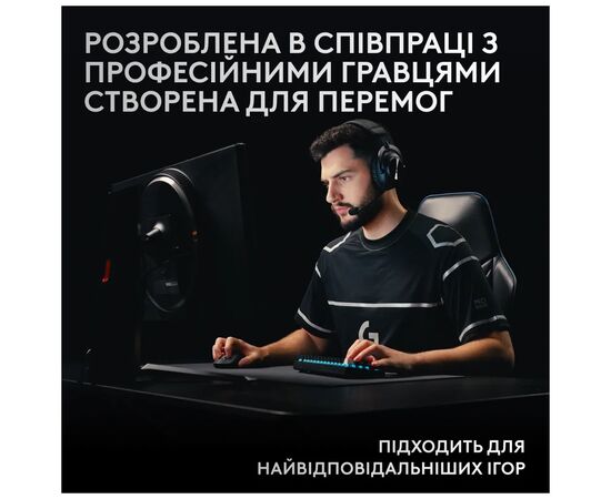 Клавиатура Logitech G Pro X 60 Lightspeed GX Tactile Wireless/Bluetooth UA White (920-011930), изображение 8 Клавиатура Logitech G Pro X 60 Lightspeed GX Tactile Wireless/Bluetooth UA White (920-011930), изображение 8