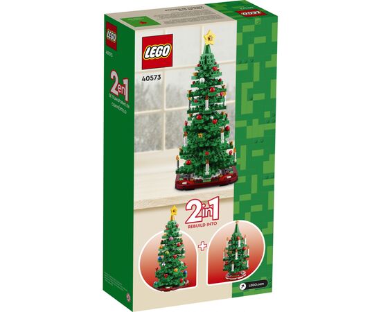 Конструктор LEGO Iconic Новогодняя елка (40573), изображение 3 Конструктор LEGO Iconic Новогодняя елка (40573), изображение 3