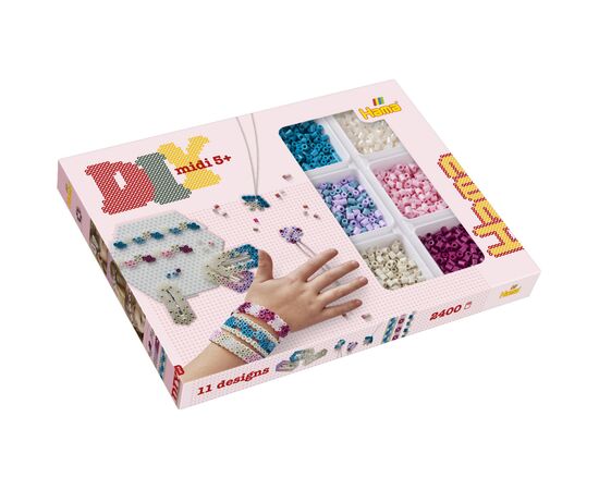 Набір для творчості Hama Термомозаїка Модні прикраси Браслети зі скринькою (HM-3712), зображення 7 Набір для творчості Hama Термомозаїка Модні прикраси Браслети зі скринькою (HM-3712), зображення 7