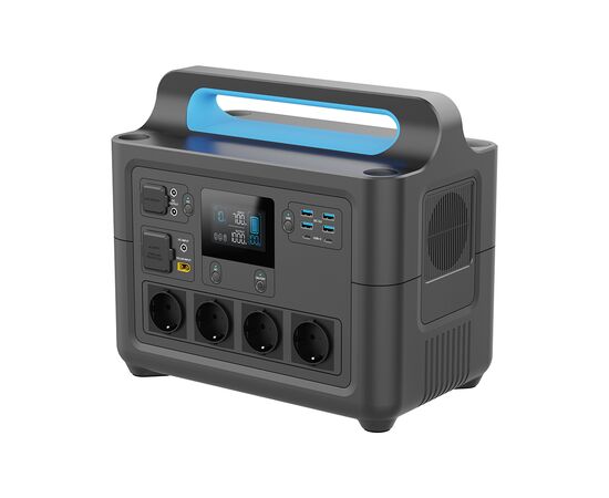 Зарядная станция PowerPlant HS1000 1800W, 1024Wh (PB930845), изображение 3 Зарядная станция PowerPlant HS1000 1800W, 1024Wh (PB930845), изображение 3