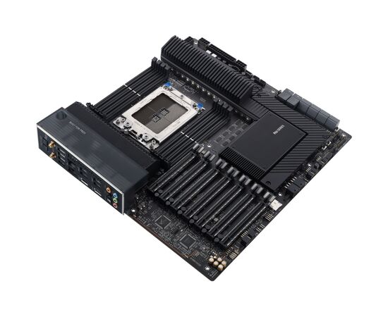 Серверная материнская плата ASUS PRO WS WRX80E-SAGE SE WIFI sWRX8 WRX80 8xDDR4 M.2 WiFi BT EATX (90MB1590-M0EAY0), изображение 4 Серверная материнская плата ASUS PRO WS WRX80E-SAGE SE WIFI sWRX8 WRX80 8xDDR4 M.2 WiFi BT EATX (90MB1590-M0EAY0), изображение 4