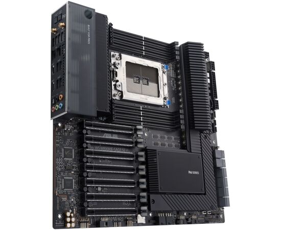 Серверная материнская плата ASUS PRO WS WRX80E-SAGE SE WIFI sWRX8 WRX80 8xDDR4 M.2 WiFi BT EATX (90MB1590-M0EAY0)