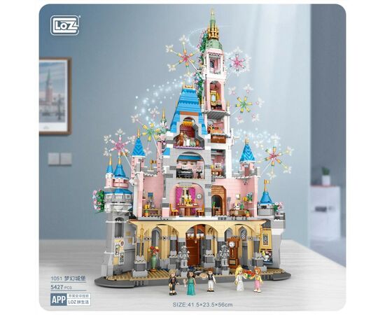 Конструктор LOZ mini Замок мечты (1051), изображение 4 Конструктор LOZ mini Замок мечты (1051), изображение 4