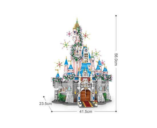 Конструктор LOZ mini Замок мечты (1051), изображение 8 Конструктор LOZ mini Замок мечты (1051), изображение 8