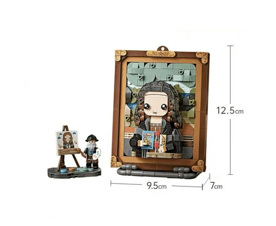 Конструктор LOZ mini Объемная картина Мона Лиза (1286), изображение 2 Конструктор LOZ mini Объемная картина Мона Лиза (1286), изображение 2